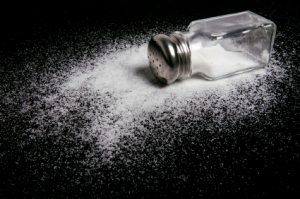 splilled salt